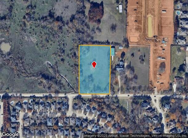 2600 Waketon Rd, Flower Mound, TX Parcel Map