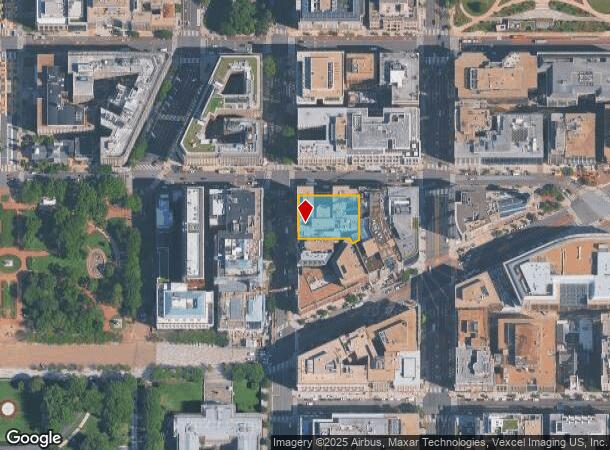 733 15Th St Nw, Washington, DC Parcel Map