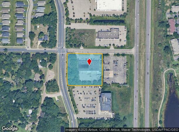 1308 113Th Ave Ne, Minneapolis, MN Parcel Map