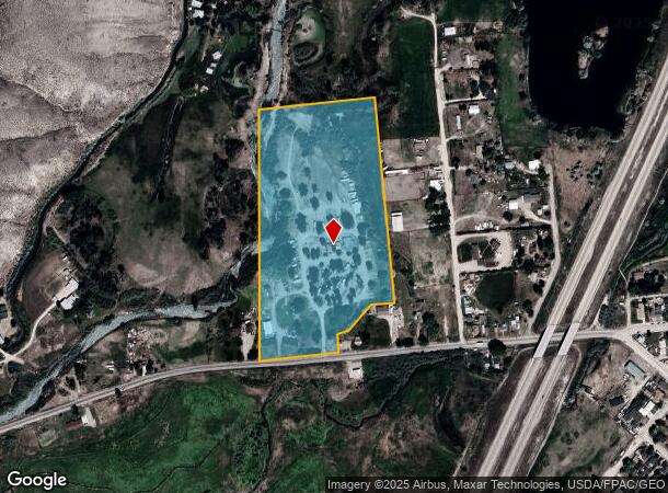 735 W Park St, Dillon, MT Parcel Map