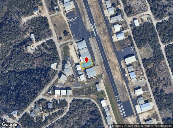 204 Flightline Rd, Austin, TX Parcel Map