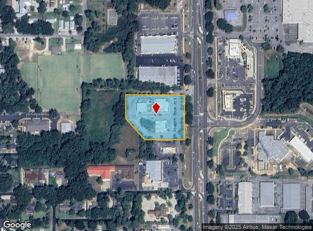 1539 Us Highway 98, Daphne, AL Parcel Map