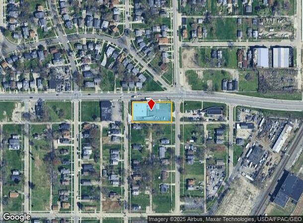 1901 Dorr St, Toledo, OH Parcel Map
