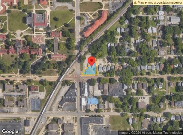  1096 W Main St, Decatur, IL Parcel Map