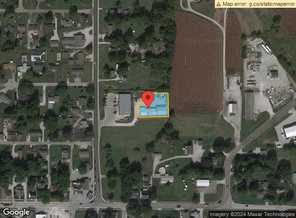  115 N Chestnut St, Monrovia, IN Parcel Map