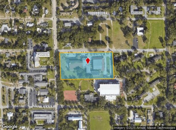  725 N Woodland Blvd, Deland, FL Parcel Map