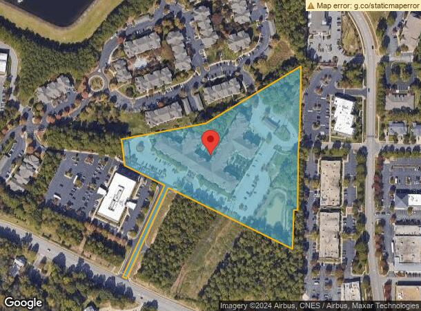  10810 Sandy Oak Ln, Raleigh, NC Parcel Map