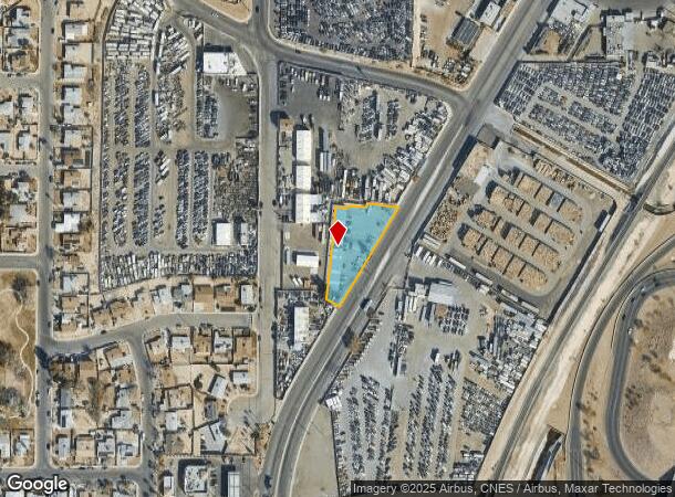  2061 Losee Rd, North Las Vegas, NV Parcel Map