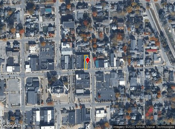 80 E Jefferson St, Franklin, IN Parcel Map