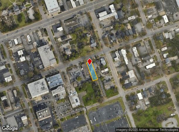  1718 Hampton St, Columbia, SC Parcel Map
