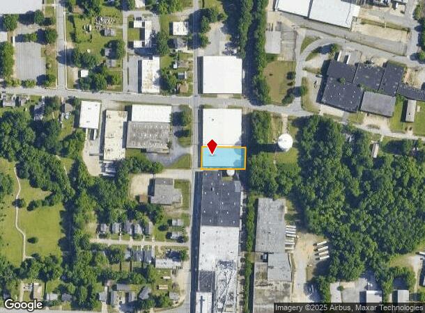  705 Prospect St, High Point, NC Parcel Map