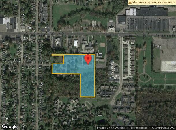  707 Mill Cir, Alliance, OH Parcel Map