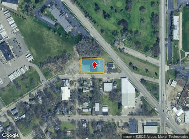  909 Gibson St, Kalamazoo, MI Parcel Map