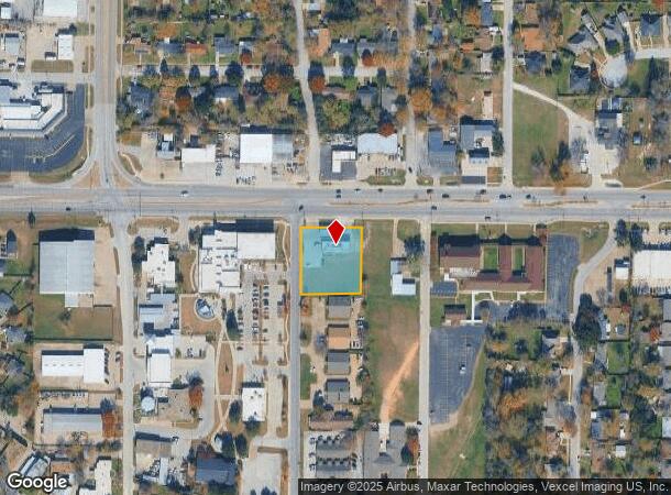  6800 Baker Blvd, Richland Hills, TX Parcel Map