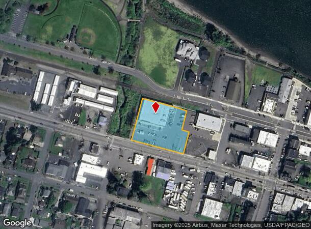  215 W B St, Rainier, OR Parcel Map