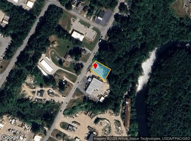  652 Washington St N, Auburn, ME Parcel Map