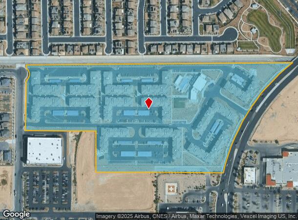 1 N N Blvd, North Las Vegas, NV Parcel Map
