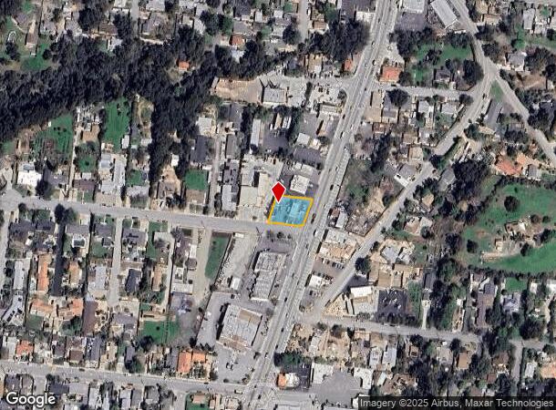 501 N Ventura St, Ojai, CA Parcel Map