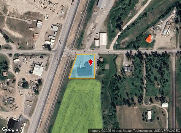 1120 Rose Xing, Kalispell, MT Parcel Map
