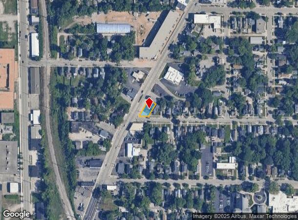  1300 Plainfield Ave Ne, Grand Rapids, MI Parcel Map