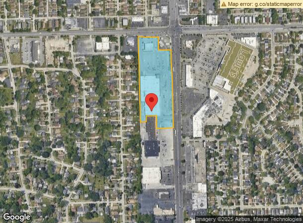  7910 S Cicero Ave, Burbank, IL Parcel Map