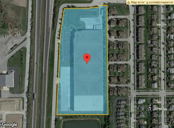  25777 Cleveland Ave, Monee, IL Parcel Map