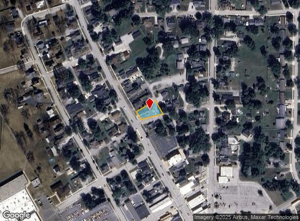 316 N Main St, Churubusco, IN Parcel Map