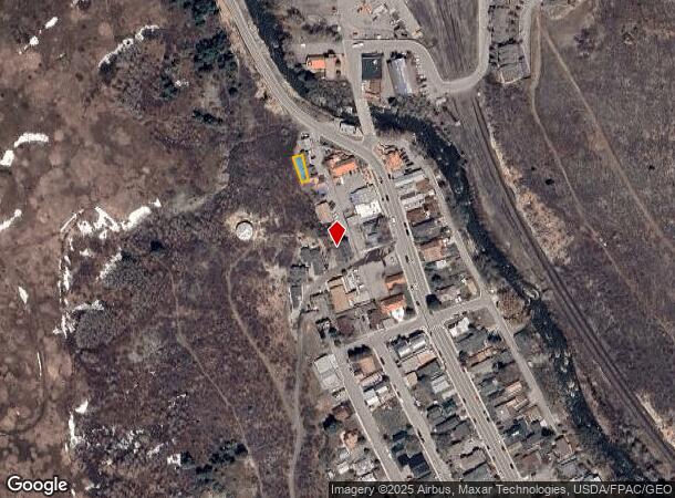  105 Williams St, Minturn, CO Parcel Map