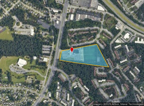1911 Crain Hwy S, Glen Burnie, MD Parcel Map