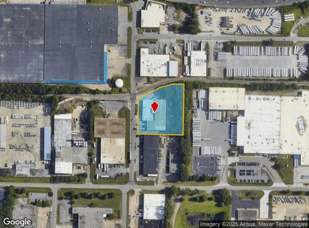  4630 Lake Mirror Pl, Forest Park, GA Parcel Map