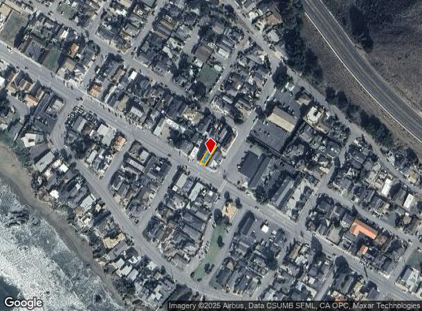257 S Ocean Ave, Cayucos, CA Parcel Map