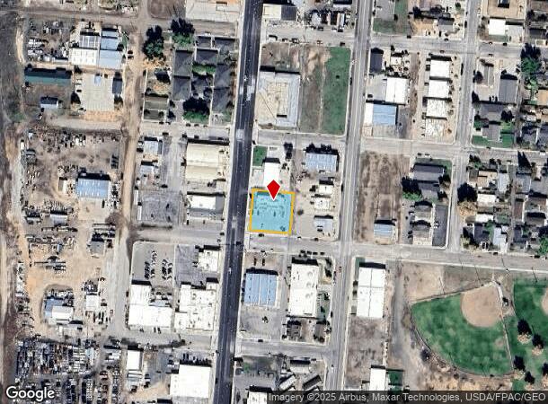 1253 N 3Rd St, Laramie, WY Parcel Map