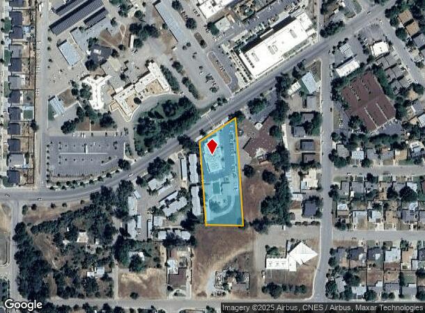  1805 Walnut St, Red Bluff, CA Parcel Map