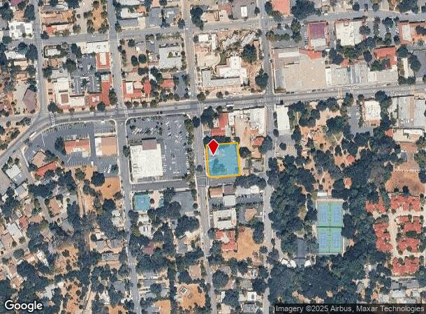 110 S Ventura St, Ojai, CA Parcel Map