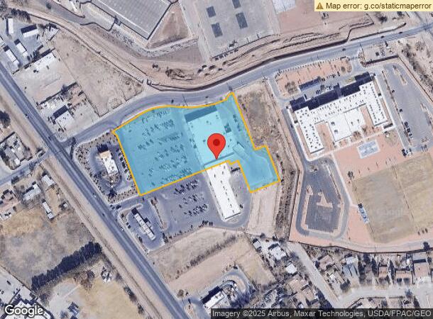  10301 Alameda Ave, Socorro, TX Parcel Map