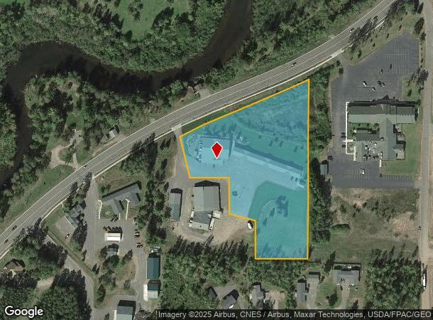 15850 T Bone Ln, Hayward, WI Parcel Map