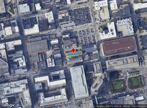 618 Main St, Cincinnati, OH Parcel Map