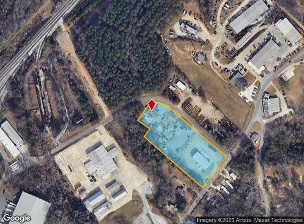  1280 Purina Dr, Gainesville, GA Parcel Map