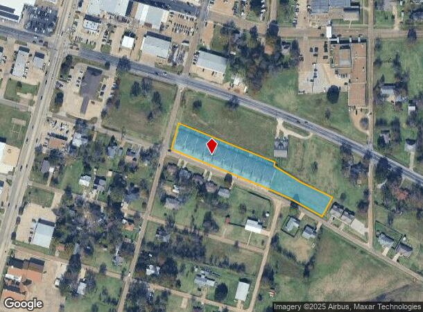 215 E Eubank St, Mabank, TX Parcel Map