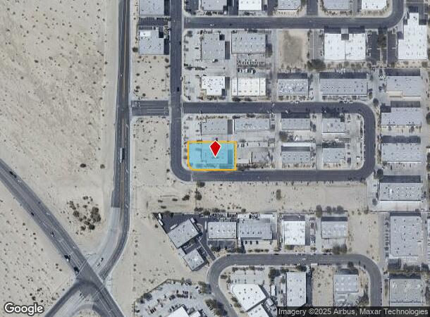 72064 Adelaid St, Thousand Palms, CA Parcel Map