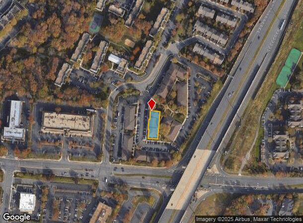 106 Elden St, Herndon, VA Parcel Map