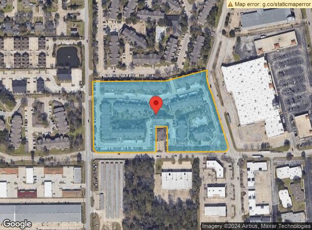  25455 Borough Park Dr, Spring, TX Parcel Map