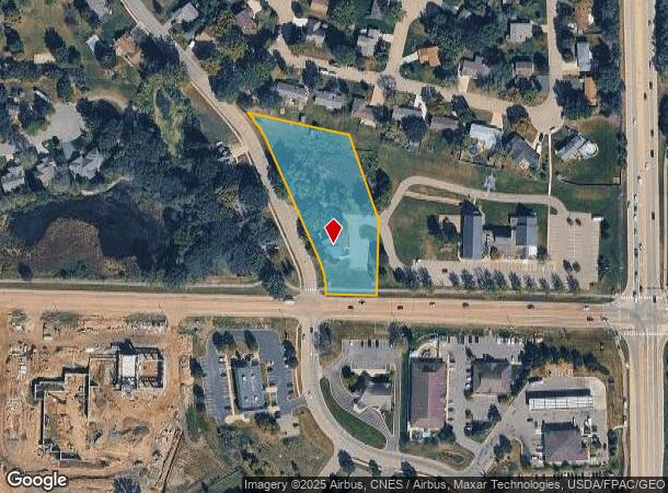 1601 White Oak Dr, Chaska, MN Parcel Map