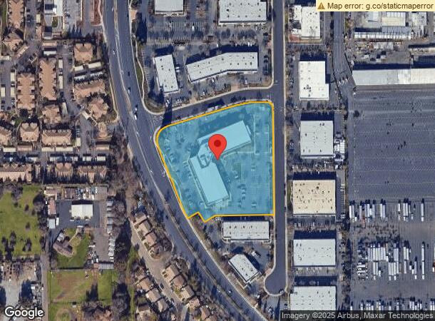  2020 Opportunity Dr, Roseville, CA Parcel Map