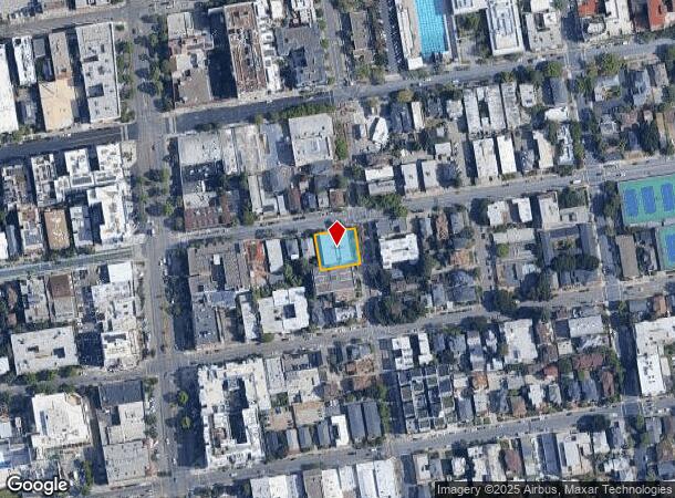 2150 Channing Way, Berkeley, CA Parcel Map