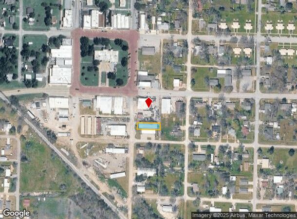 206 S Main St, Leonard, TX Parcel Map