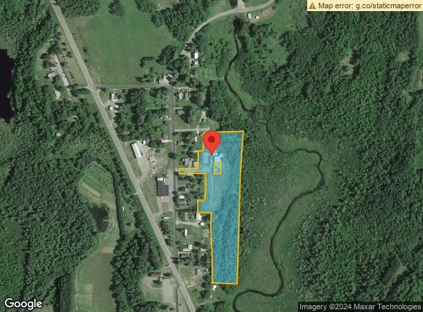  9212 N Main St, Argonne, WI Parcel Map