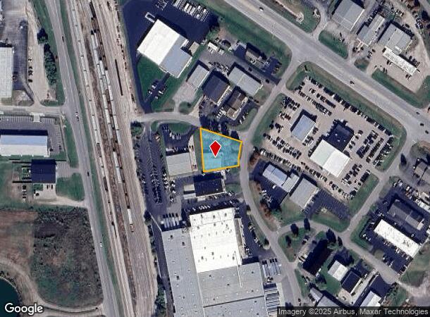  3490 Commerce Dr, Columbus, IN Parcel Map