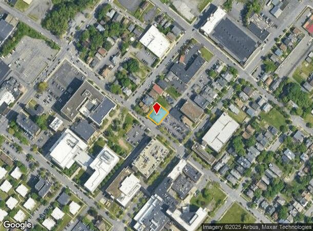  609 E 611 Gibson St, Scranton, PA Parcel Map
