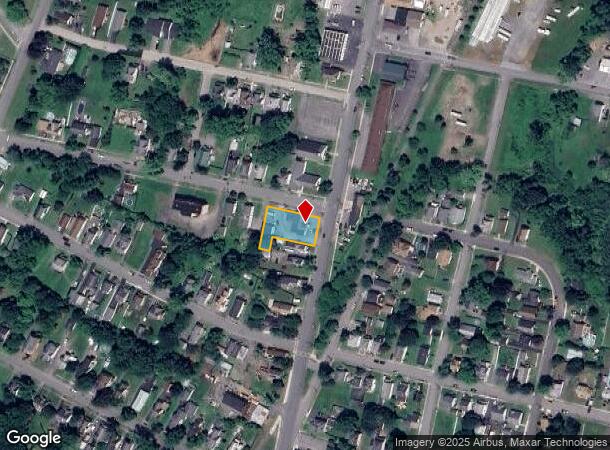 349 N Perry St, Johnstown, NY Parcel Map